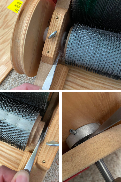 How to Deep Clean your Drum Carder 